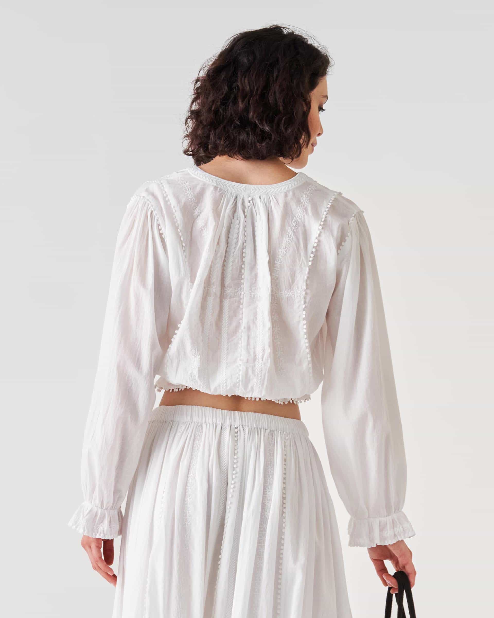 The Market Store | Camicia Con Ricami