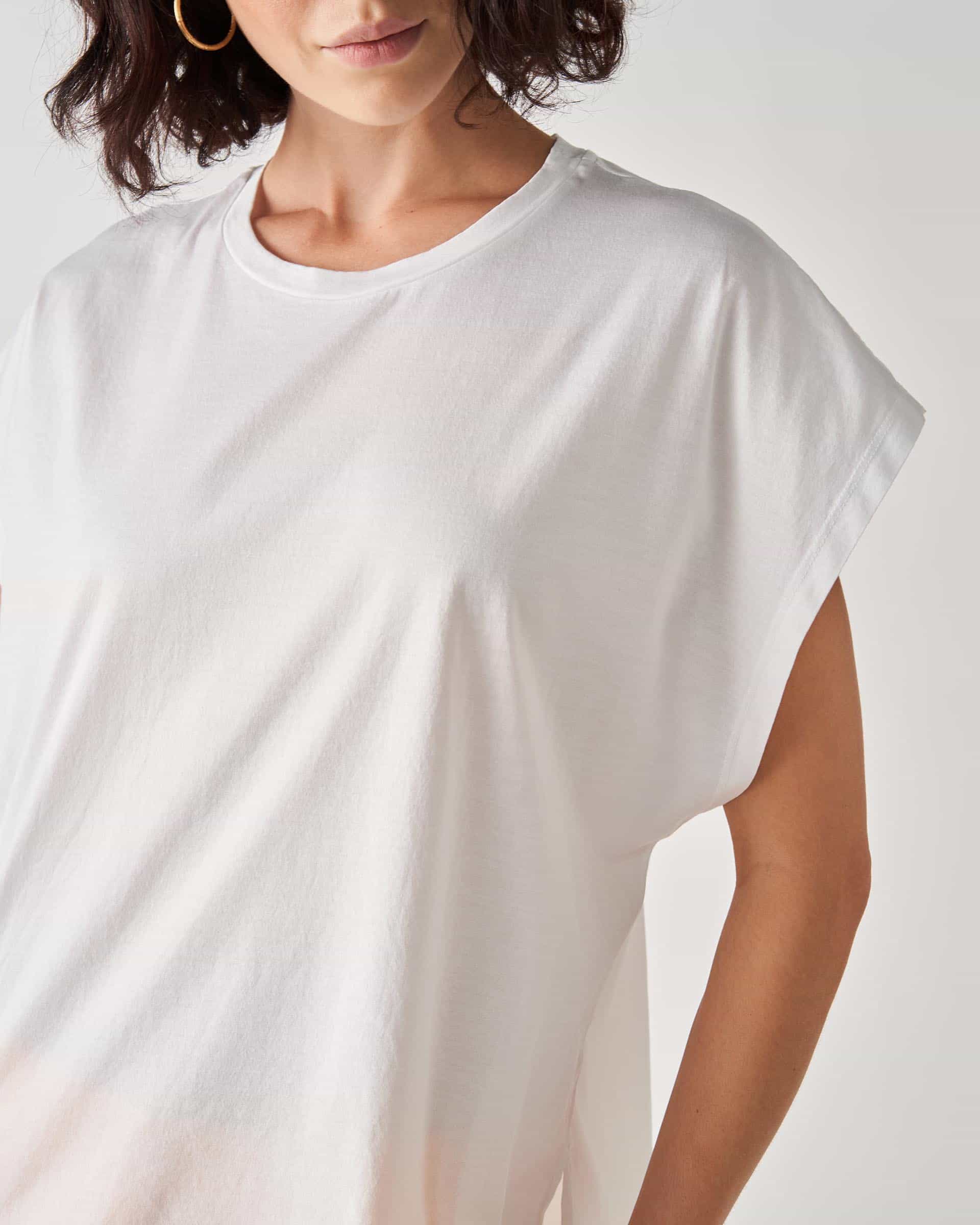 The Market Store | Crewneck T-shirt With Slits