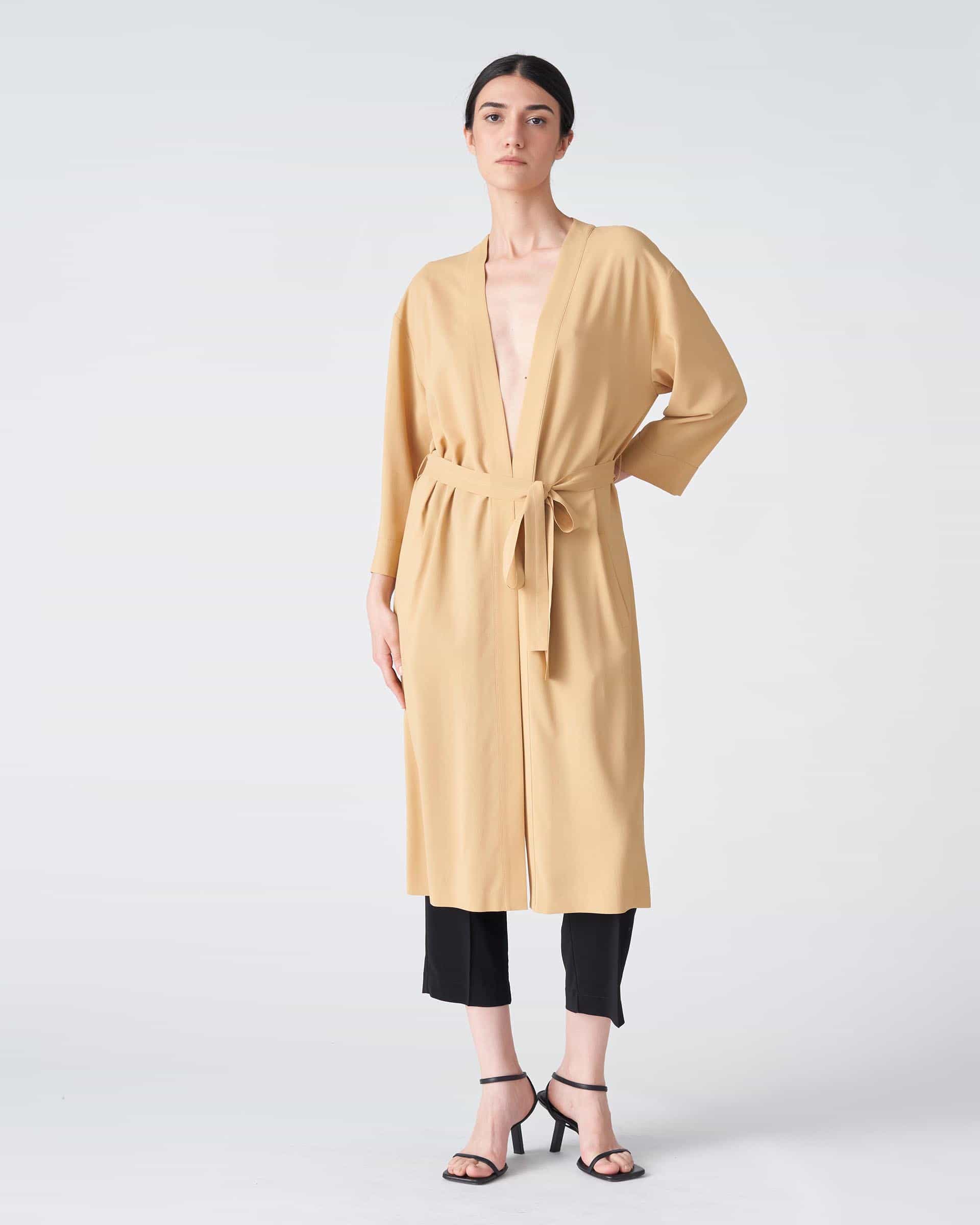 The Market Store | Long Cardigan With Belt