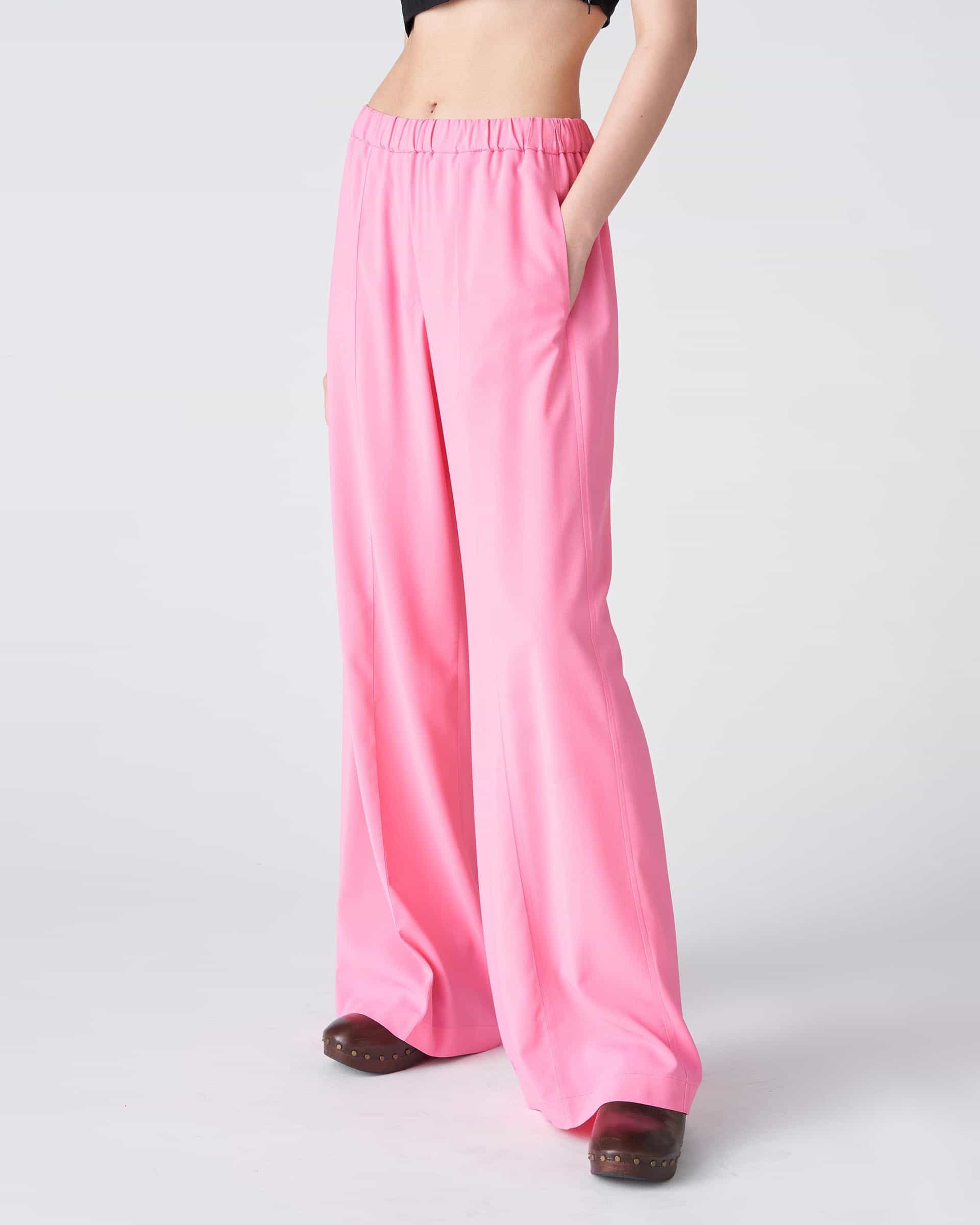 The Market Store | Wide Leg Trousers With Elastic