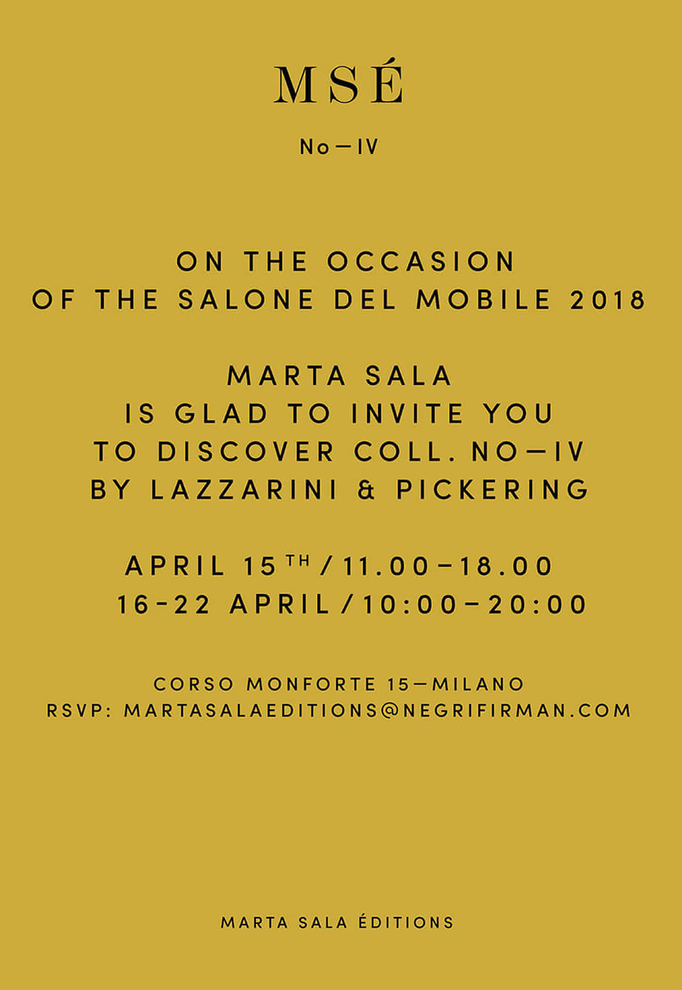 Salone del Mobile 2018